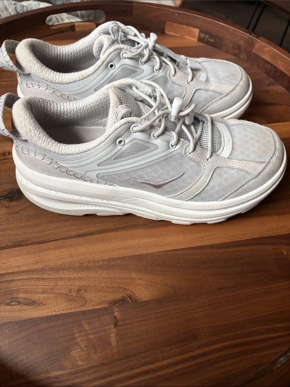 Women's Hoka Bondi - Grey/White